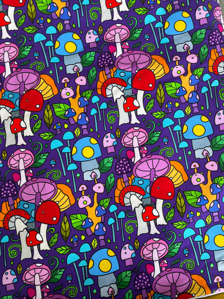 Mushroom land cotton lycra