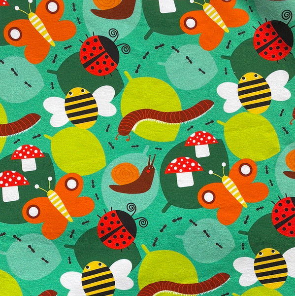 Garden bugs cotton lycra