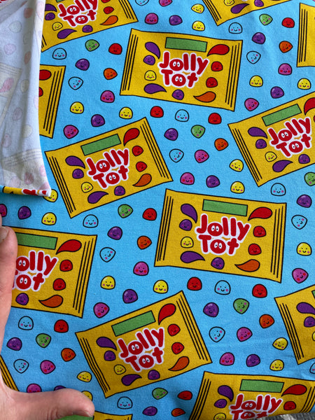 Blue jolly tots cotton lycra