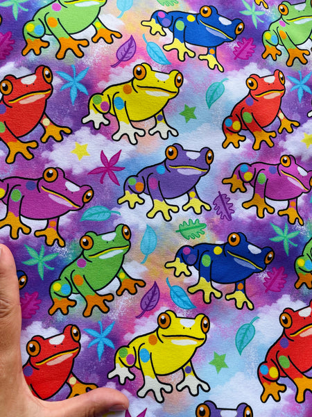 Frogs cotton lycra